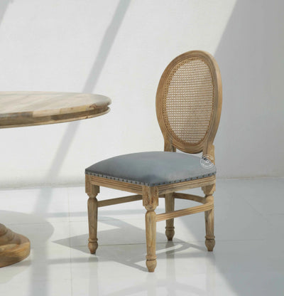 Cario Rattan Dining Chair (Only one pcs) | Opelhome UAE