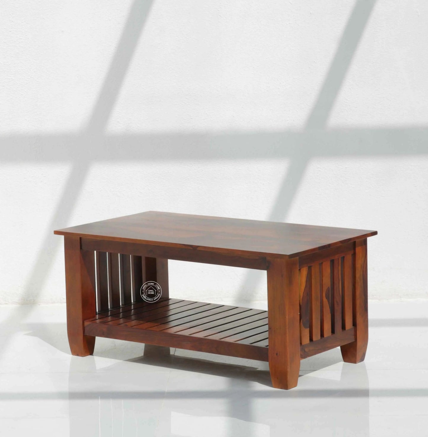 Cowley Wooden Coffee Table (Honey finish)