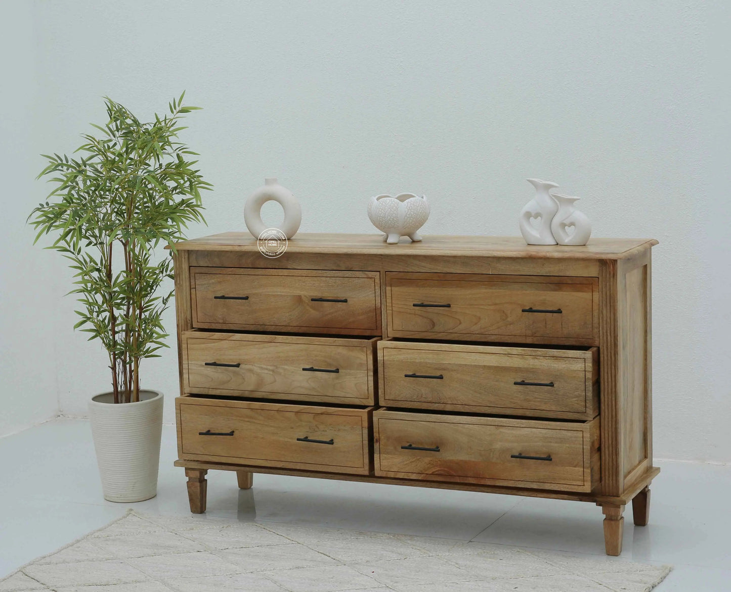 Miller 6-Drawer Wooden Chest Of Drawer