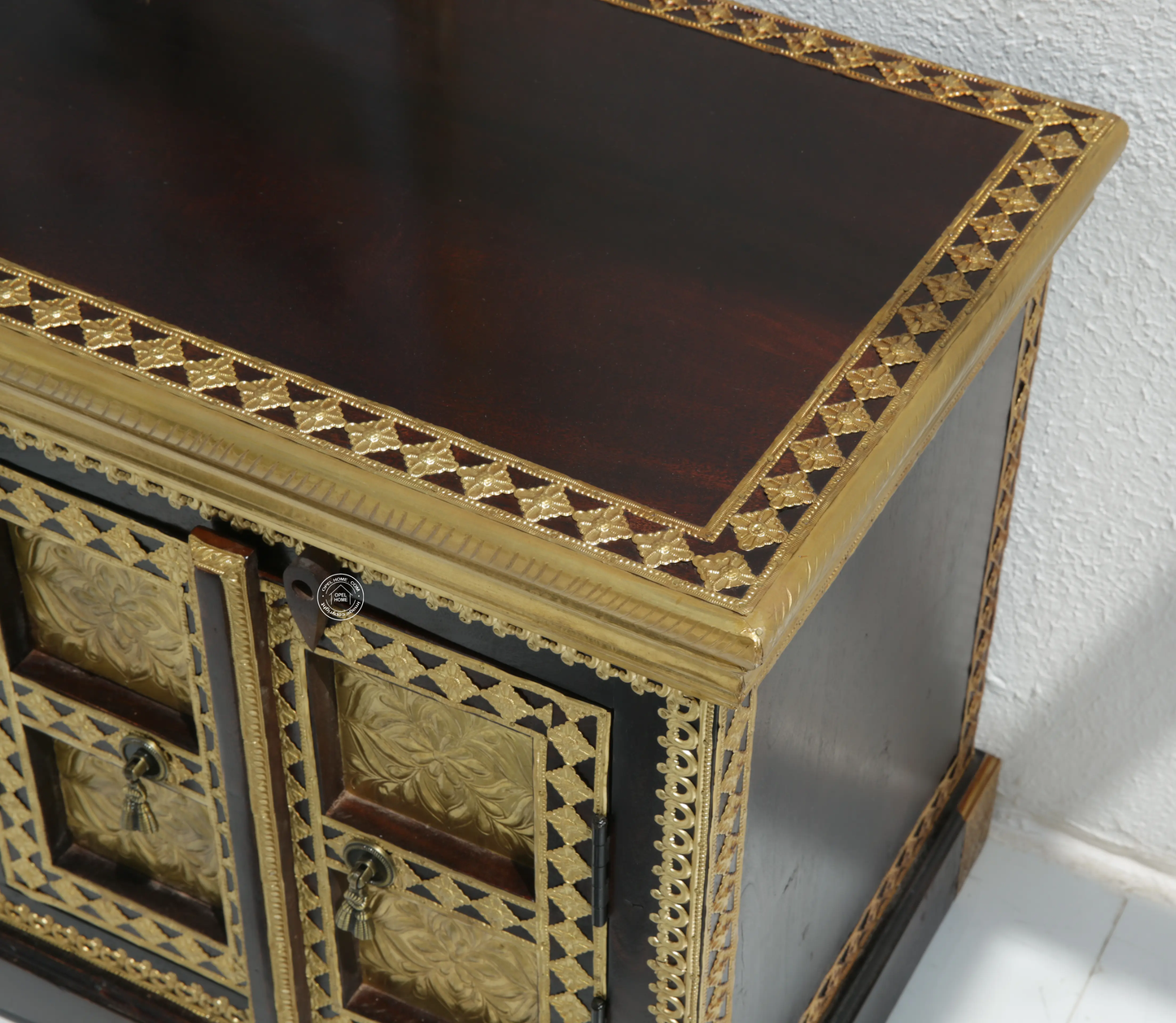 Tannis Brass FTD TV Stand - Opelhome