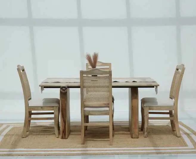 Urban Wooden Dining Table – Multiple Sizes (Only Table) | Opelhome UAE
