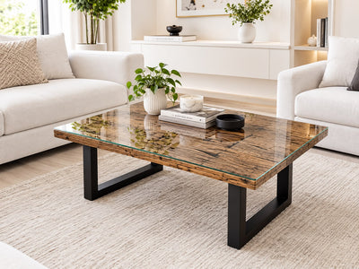HERITAGE RAILWAY WOOD COFFEE TABLE