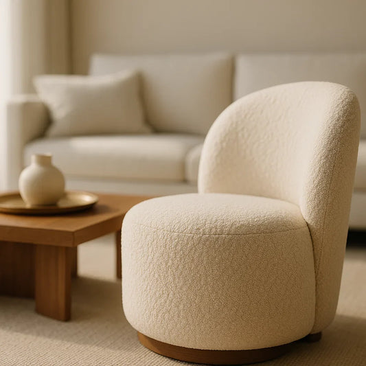Modern Bouclé Armchairs & Sofas That Add Texture to Your Living Room - opelhome