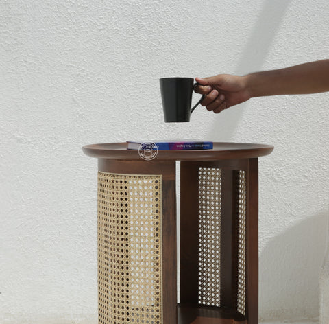 Bristol Rattan side table