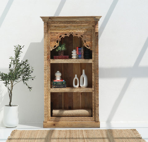 Zircon wooden display  Shelf Unit