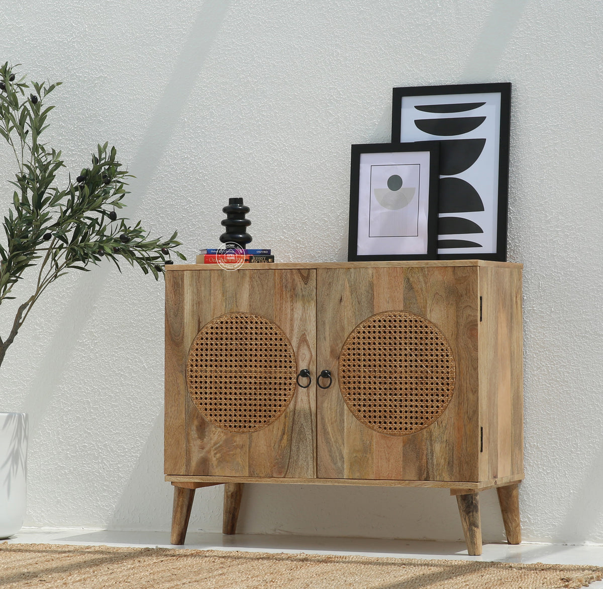 Dipsy Rattan wooden 2 door Sideboard