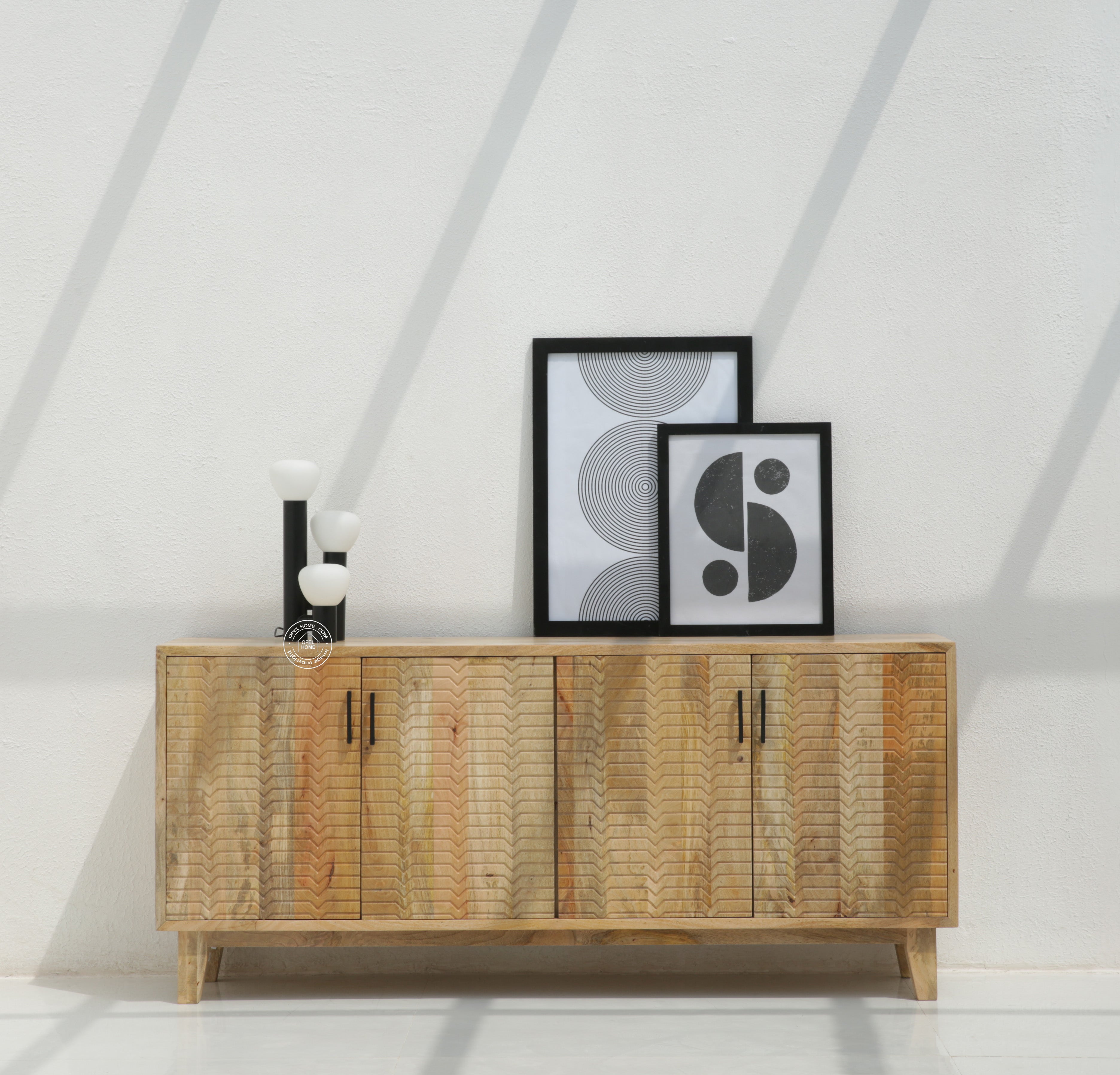 Croft Wooden Sideboard with 4 Doors