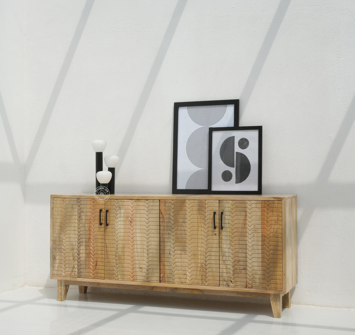 Croft Wooden Sideboard with 4 Doors