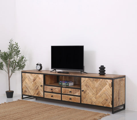 Allen wooden tv unit