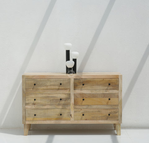 Sandbox 6 Drawer Wooden Chest Of Drawers