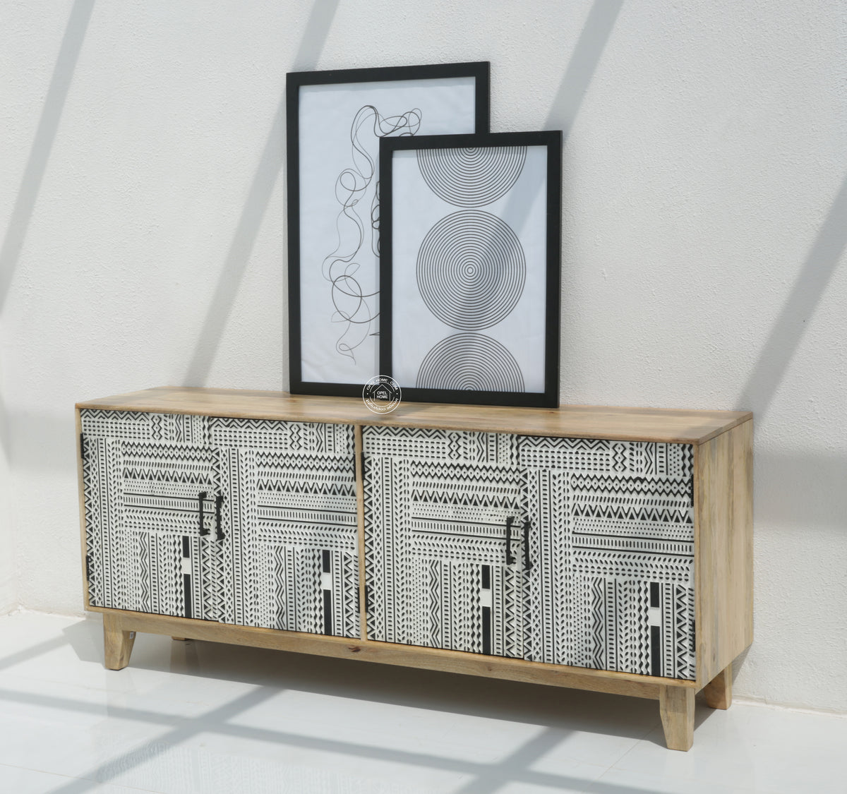 Sterra wooden 4 door Sideboard