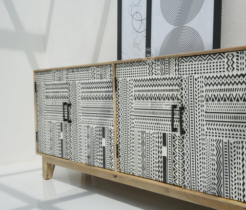 Sterra wooden 4 door Sideboard
