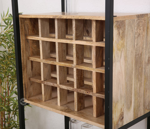 Aura Wooden Cocktail Cabinet