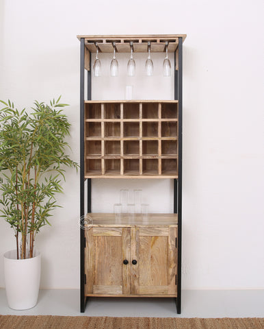 Aura Wooden Cocktail Cabinet