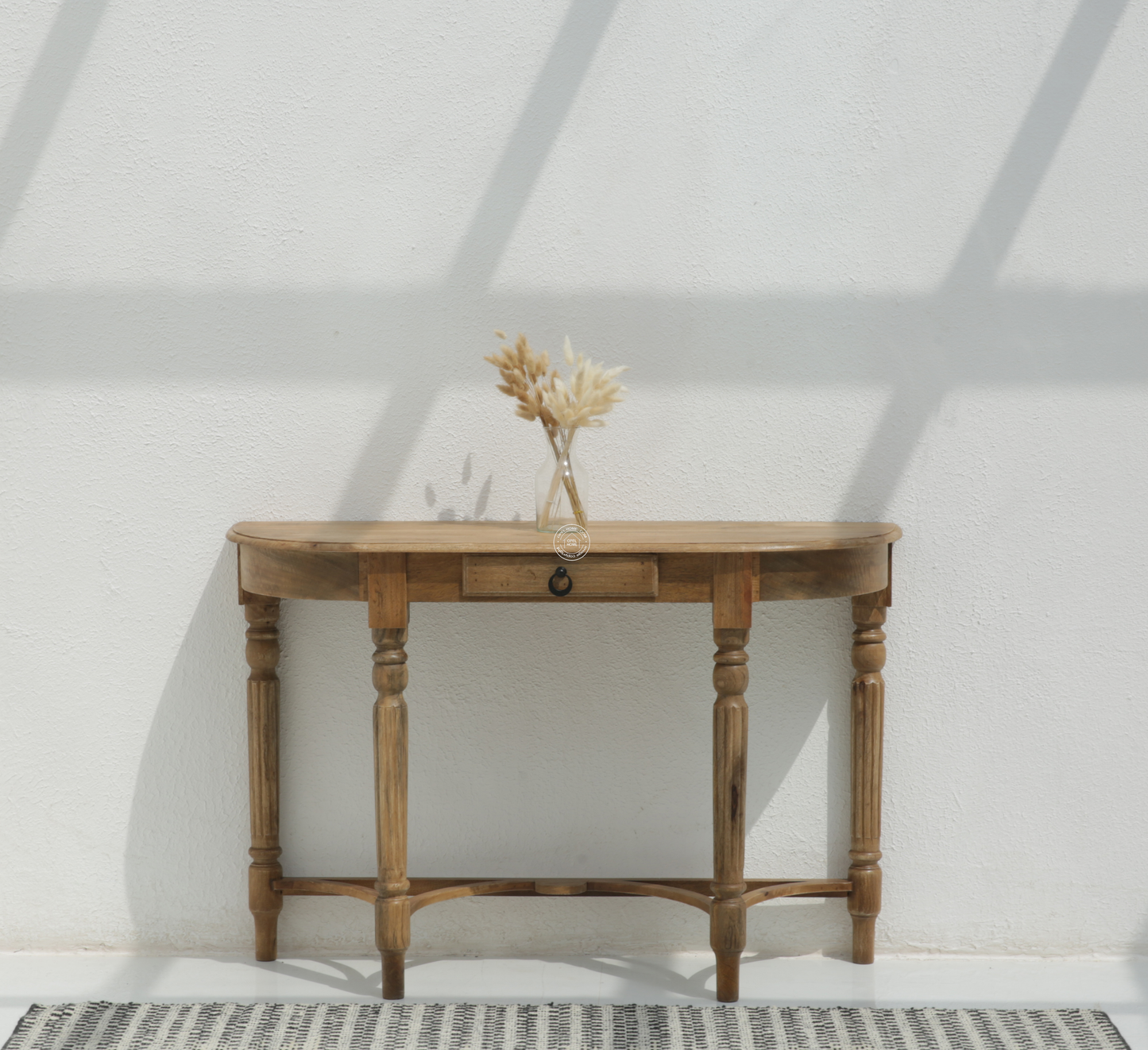 Darius Big Size Wooden Console Table – Solid Teak Wood Console Table in Dubai | Opelhome UAE