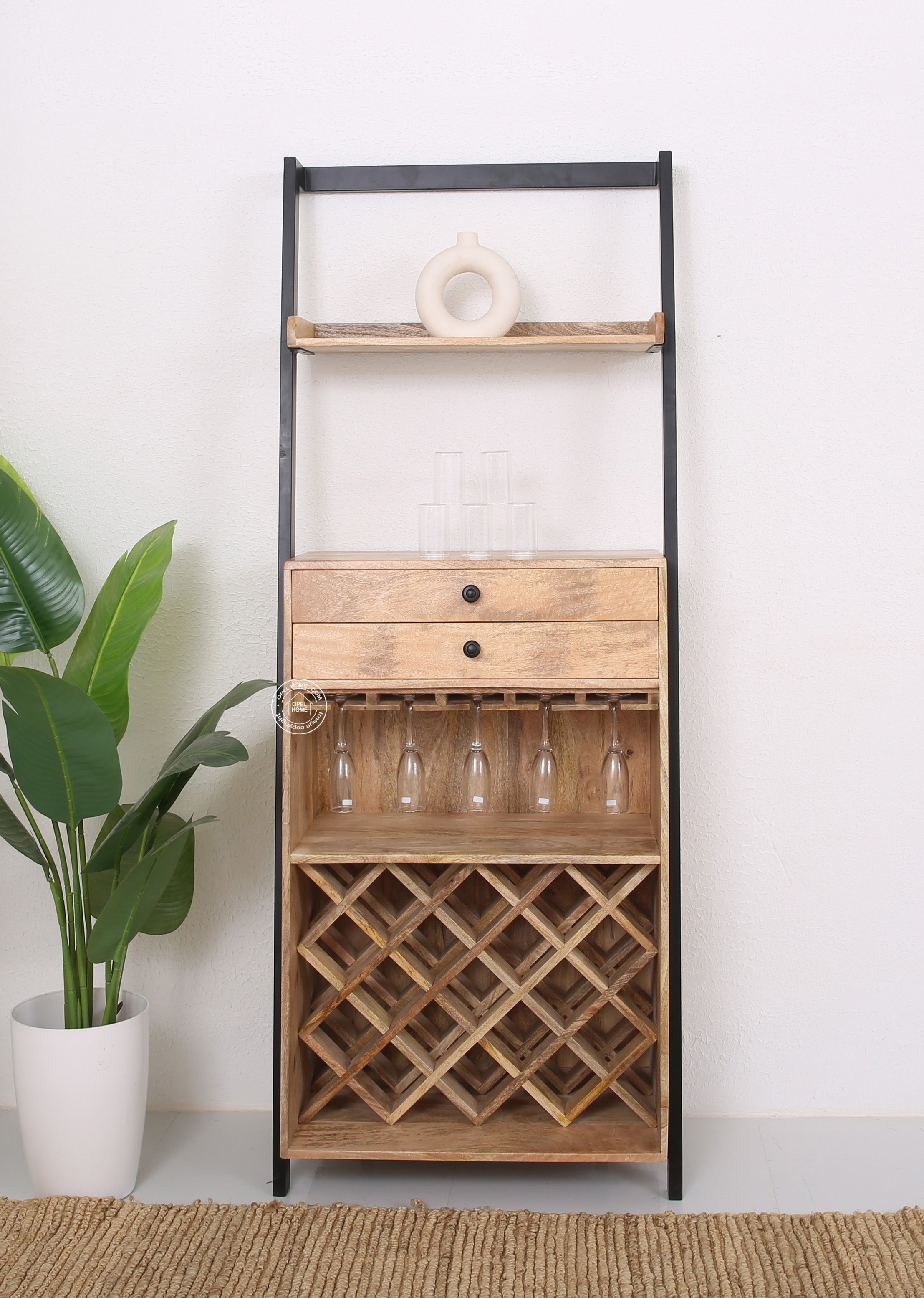 Devino Standing wooden Bar Cabinet