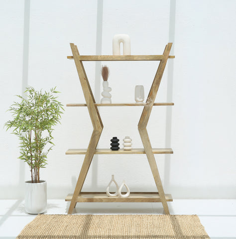 Roman wooden Bookshelf