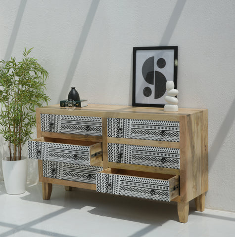 Sterra Wooden Chest Of Drawers