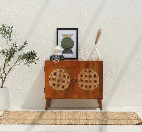 Dipsy Rattan wooden 2 door Sideboard
