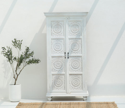 Qset wooden 2 door closet