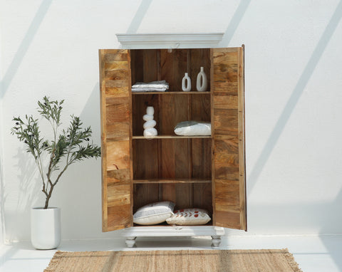 Qset wooden 2 door closet