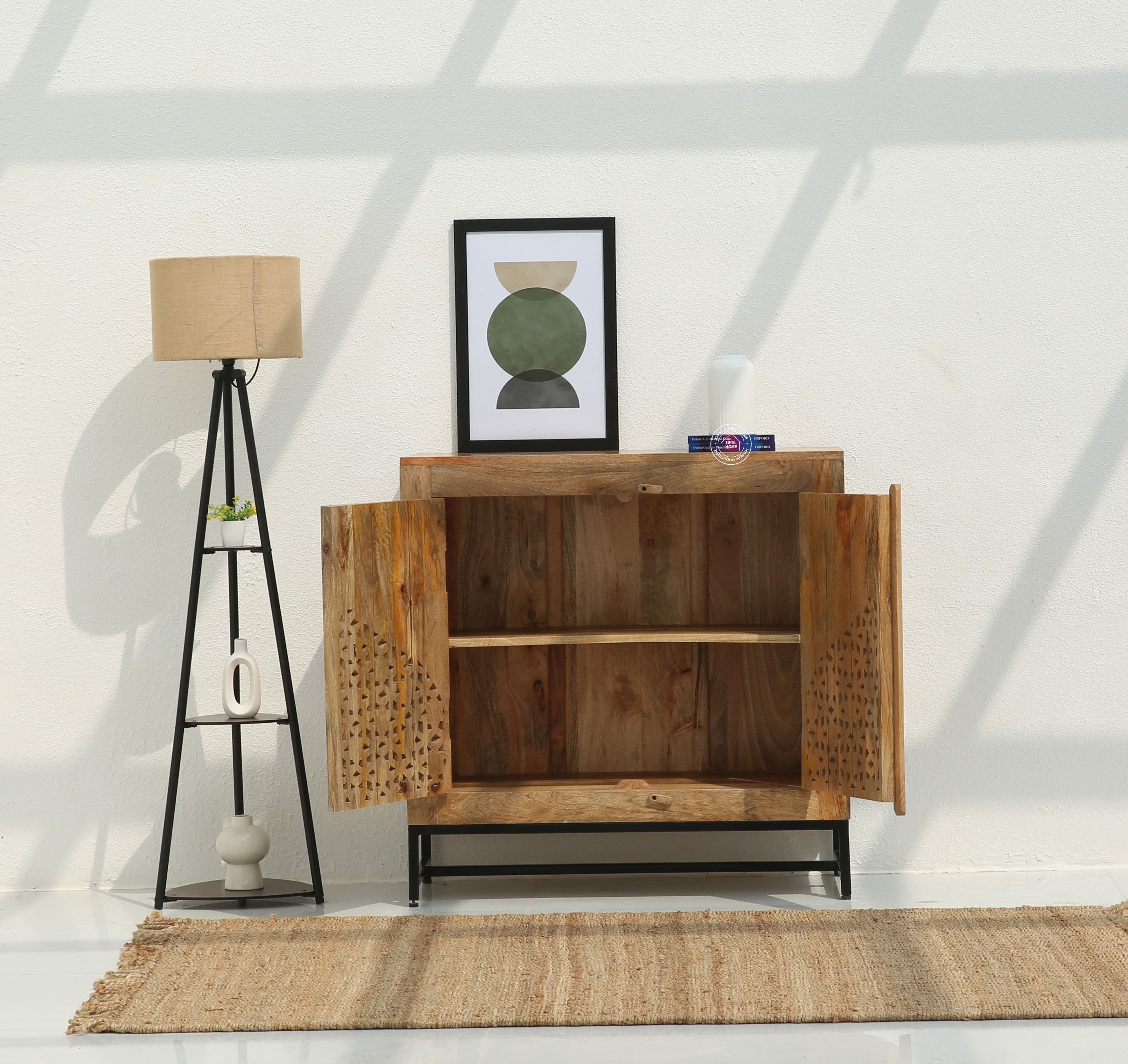 Lony wooden 2 door cabinet