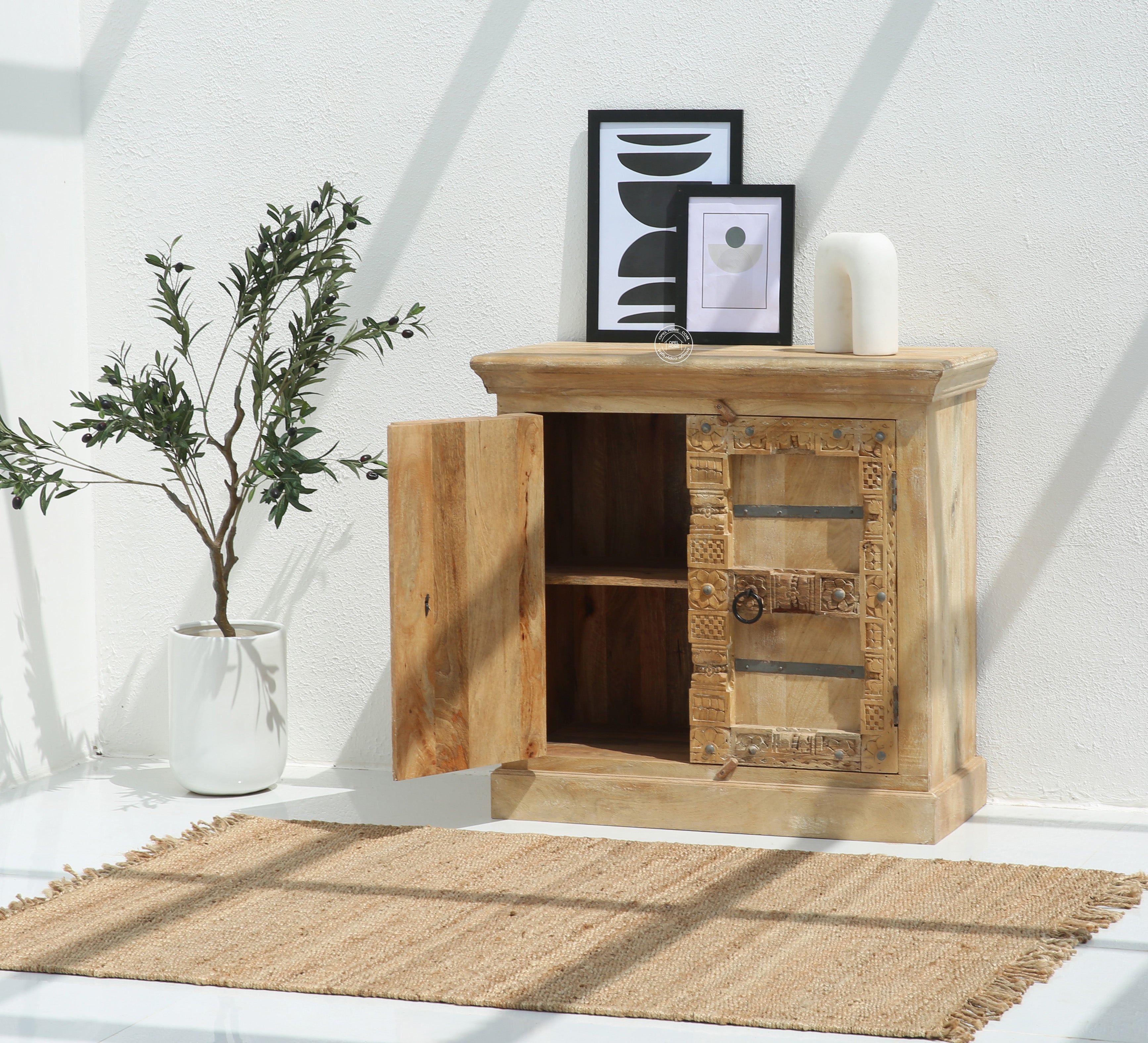 Meant wooden 2 door  Sideboard