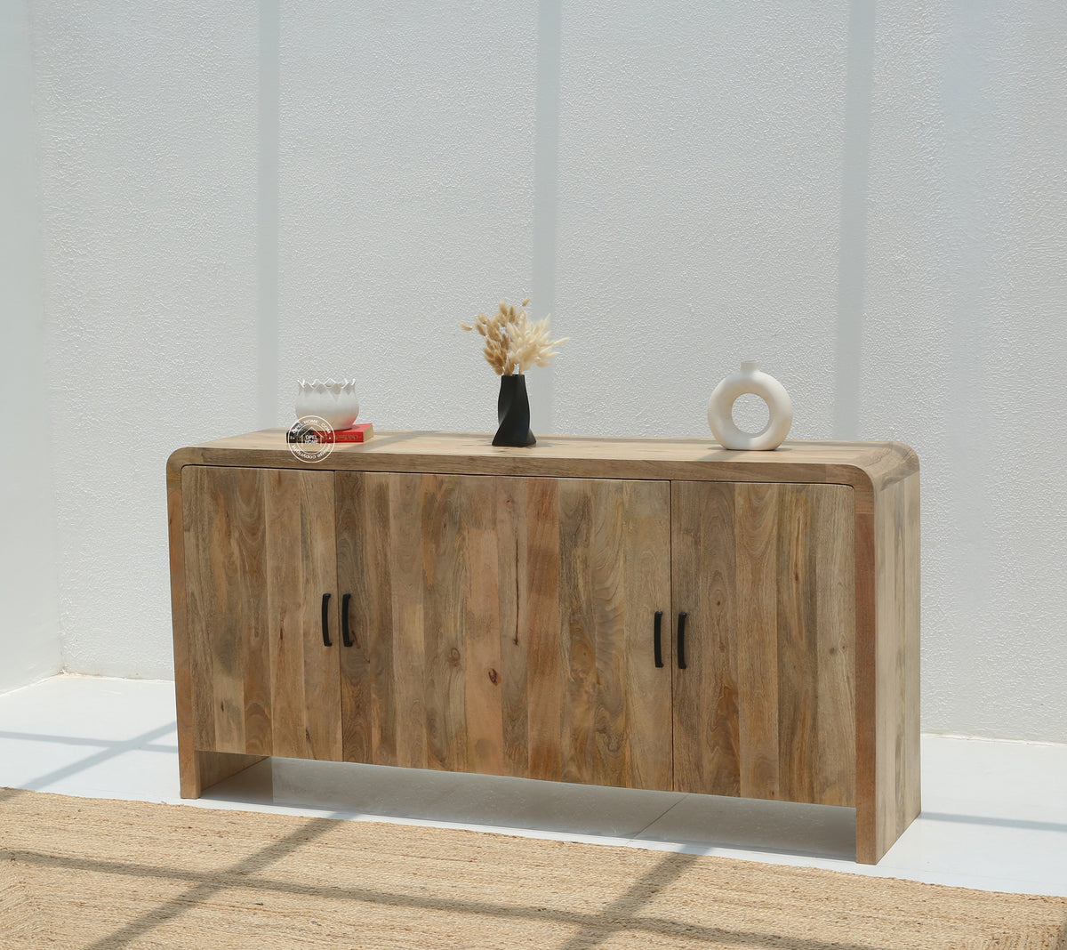 Hollow Wooden Sideboard