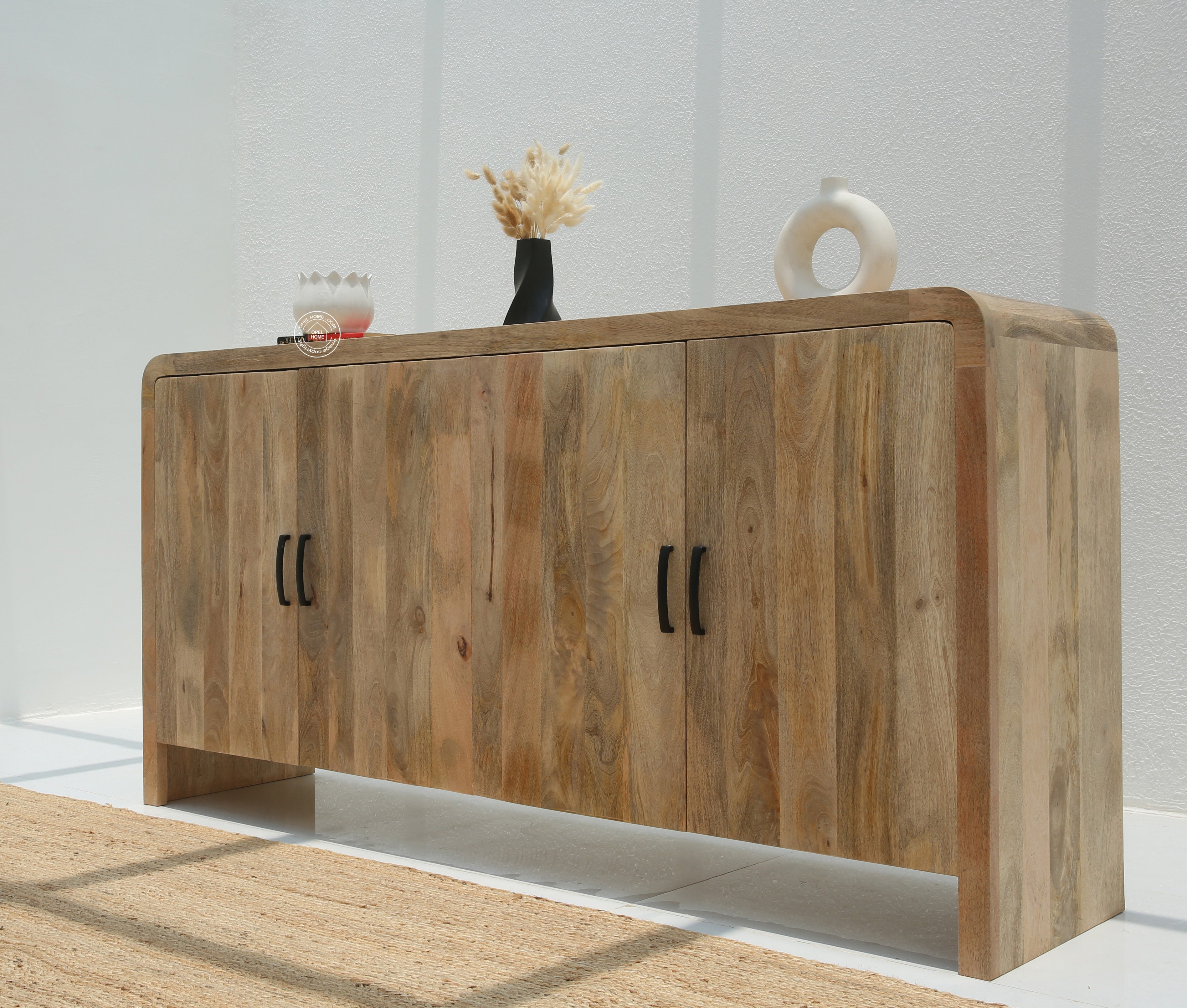 Hollow Wooden Sideboard