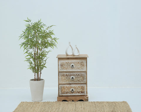 Willow Chest of Carved Drawers