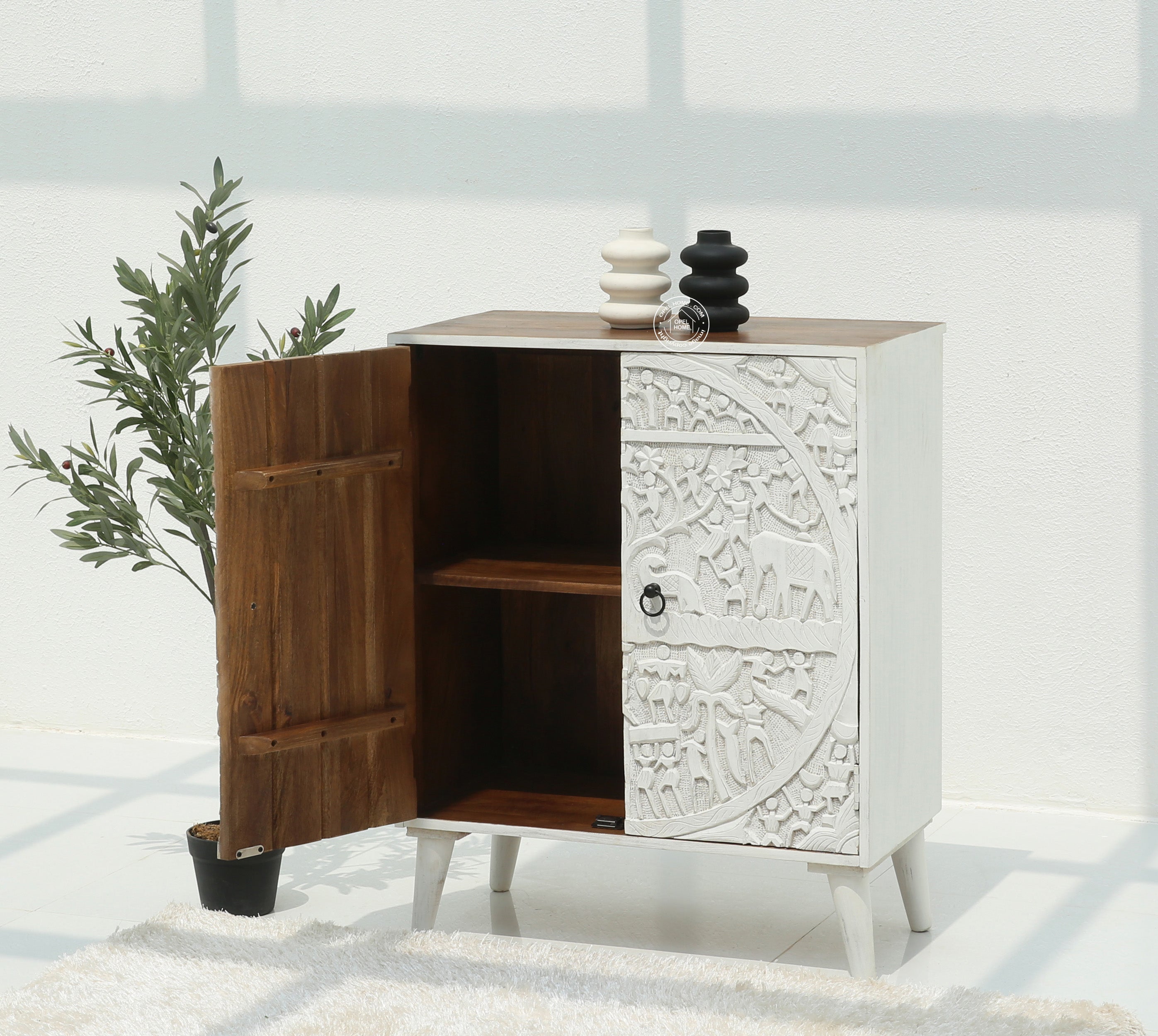 Arden Two Door wooden Sideboard & Buffet (Multiple Colors Options)
