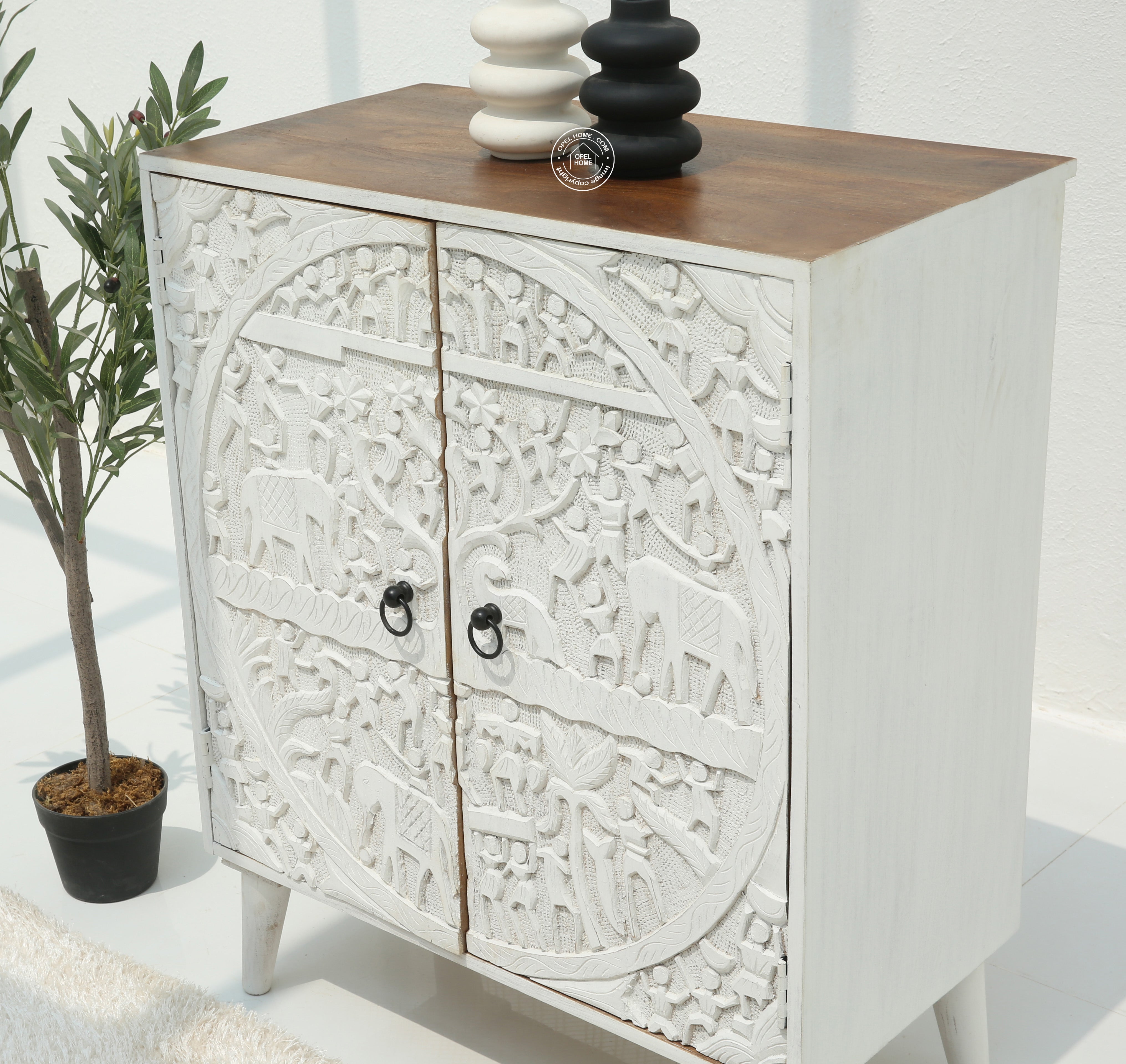Arden Two Door wooden Sideboard & Buffet (Multiple Colors Options)