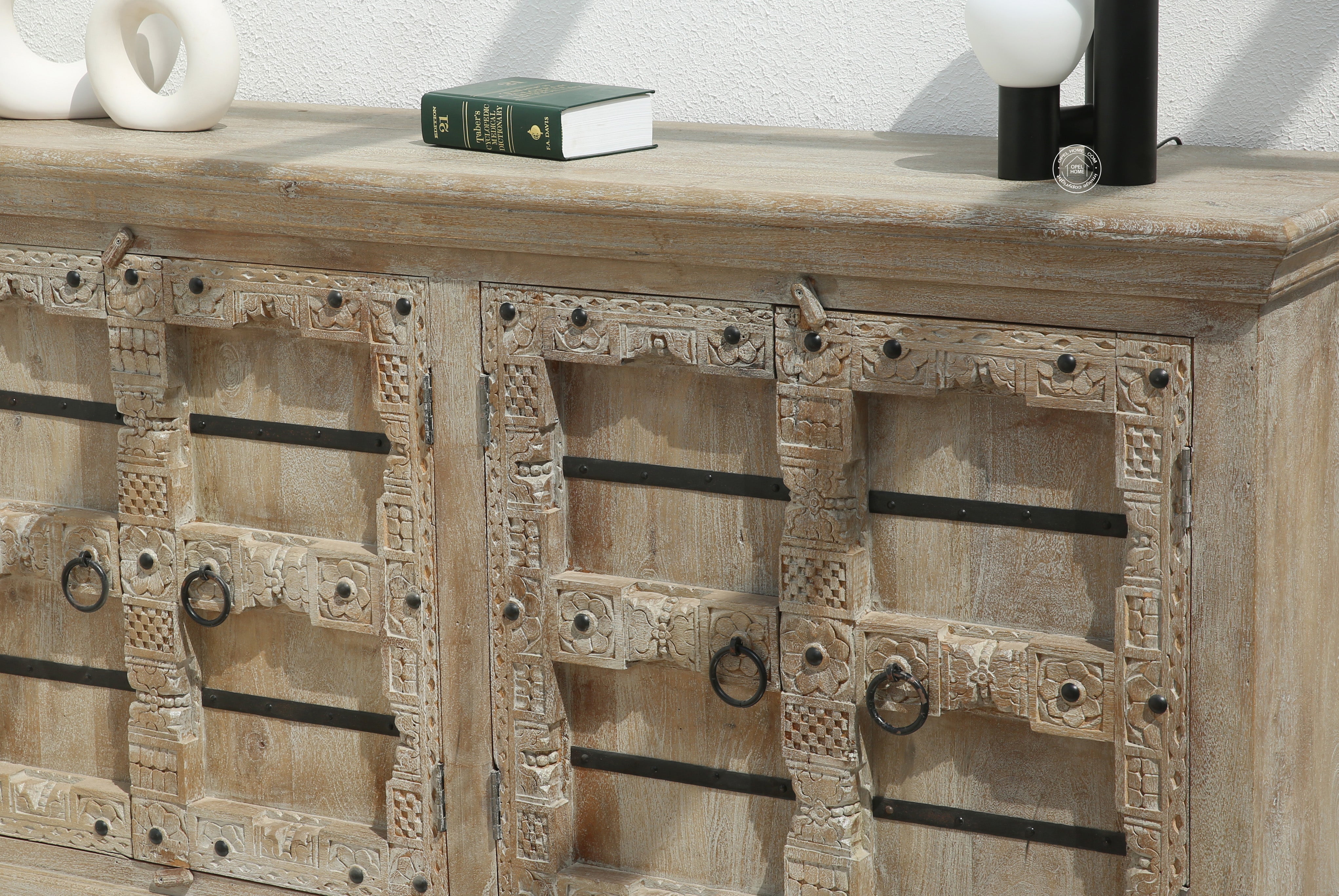 Meant wooden 4 door Sideboard