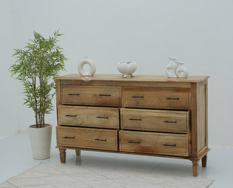Miller 6-Drawer Wooden Chest Of Drawer