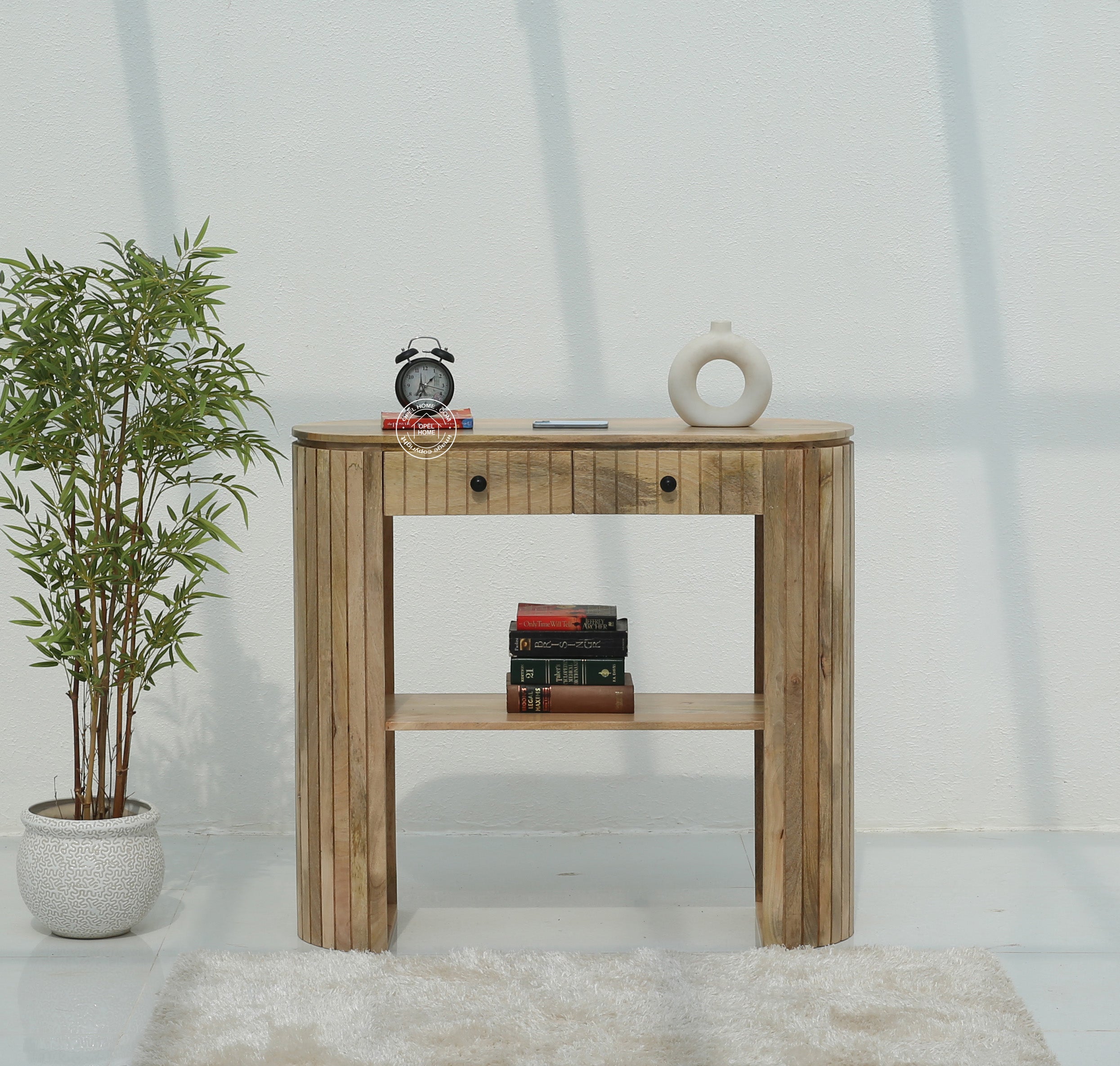 Sienna 2 Drawers Wooden Console