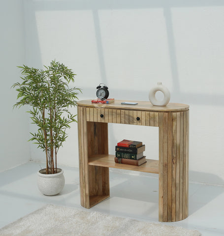 Sienna 2 Drawers Wooden Console