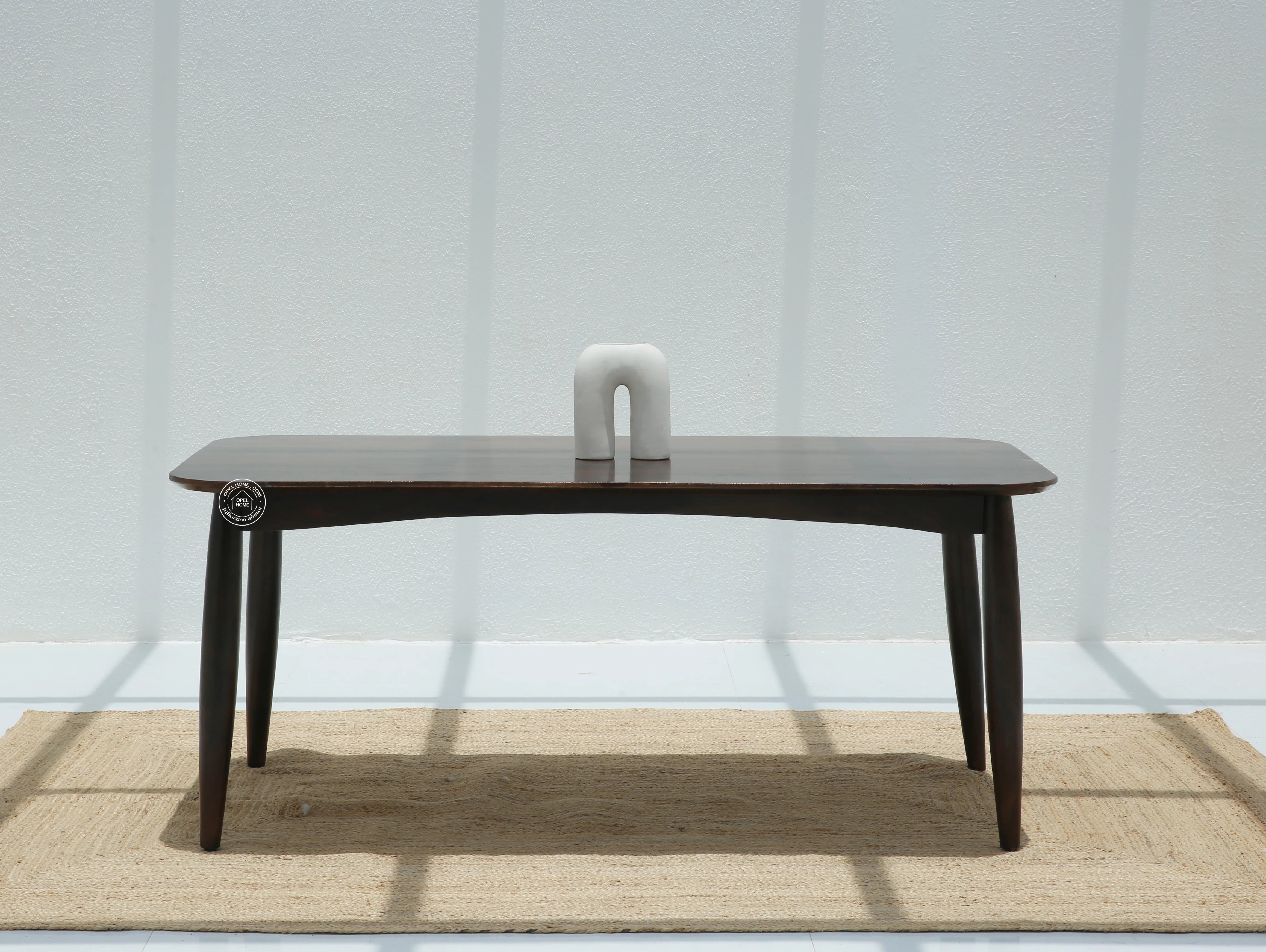 Arcane Wooden 6 Seater Dining Table –  Multiple Colors (Only Table) | Opelhome UAE