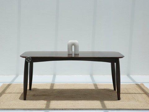 Arcane Wooden 6 Seater Dining Table –  Multiple Colors (Only Table) | Opelhome UAE
