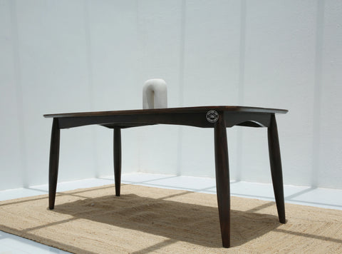 Arcane Wooden 6 Seater Dining Table –  Multiple Colors (Only Table) | Opelhome UAE