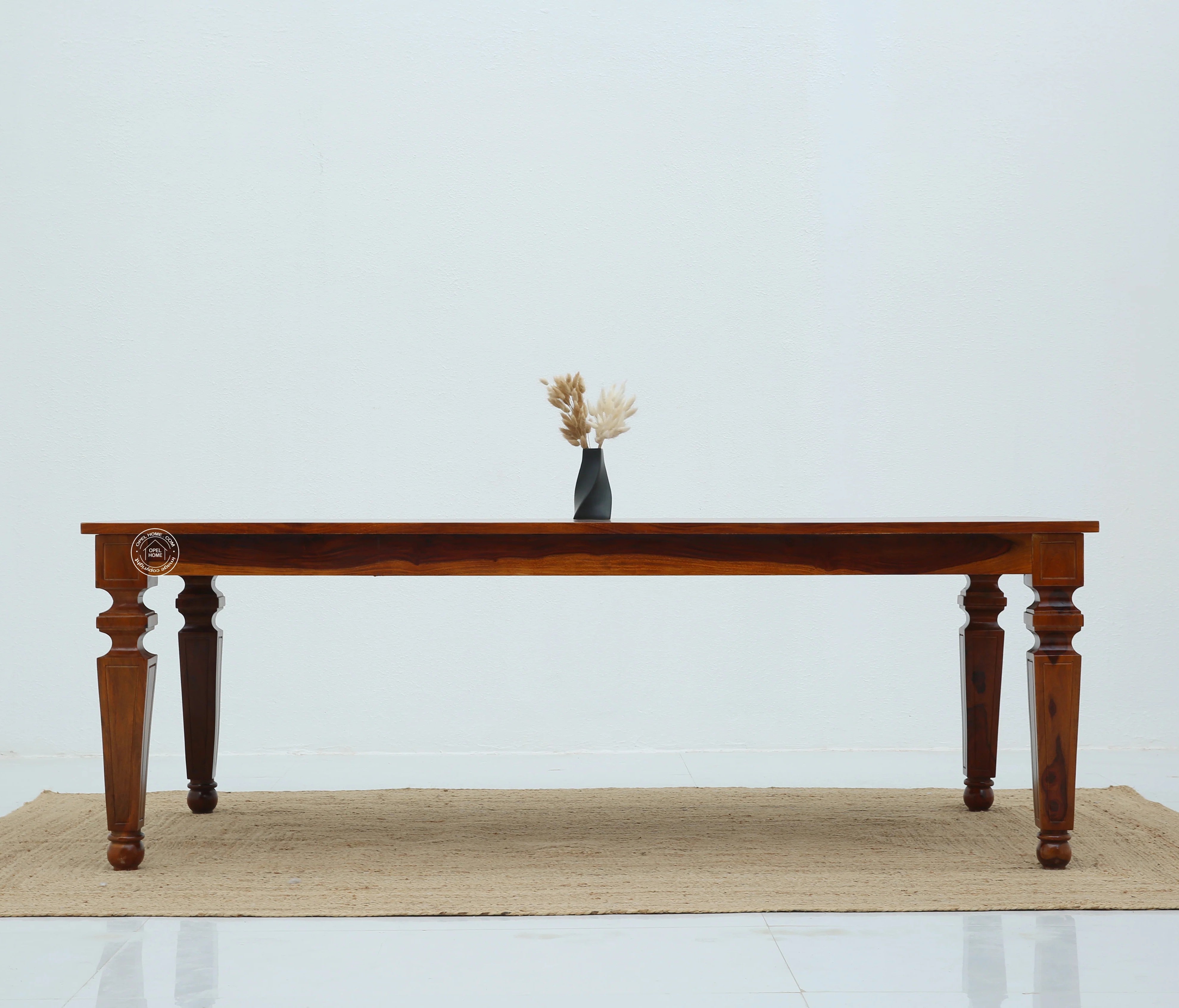 Sunset Wooden 8 Seater Dining Table –  Multiple Colors (Only Table) | Opelhome UAE