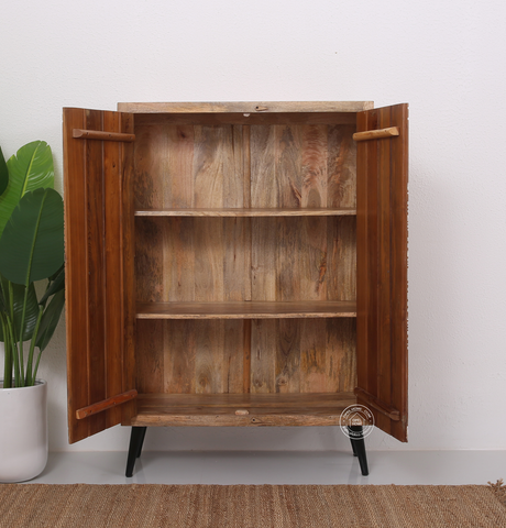 Cary wooden Cabinet (natural finish)