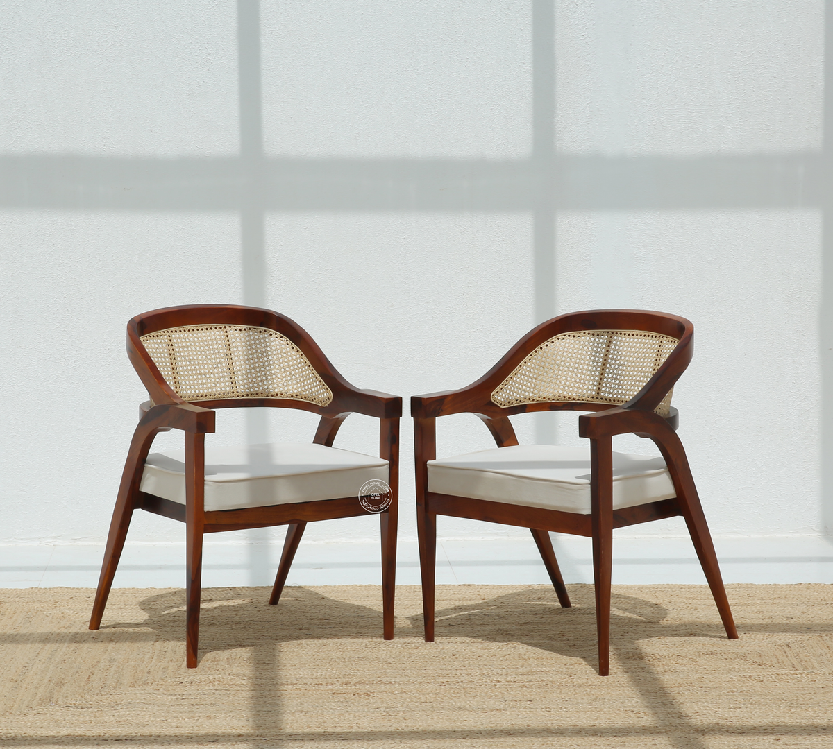 Zeno Wooden Dining Chair – (Only one pcs) | Opelhome UAE