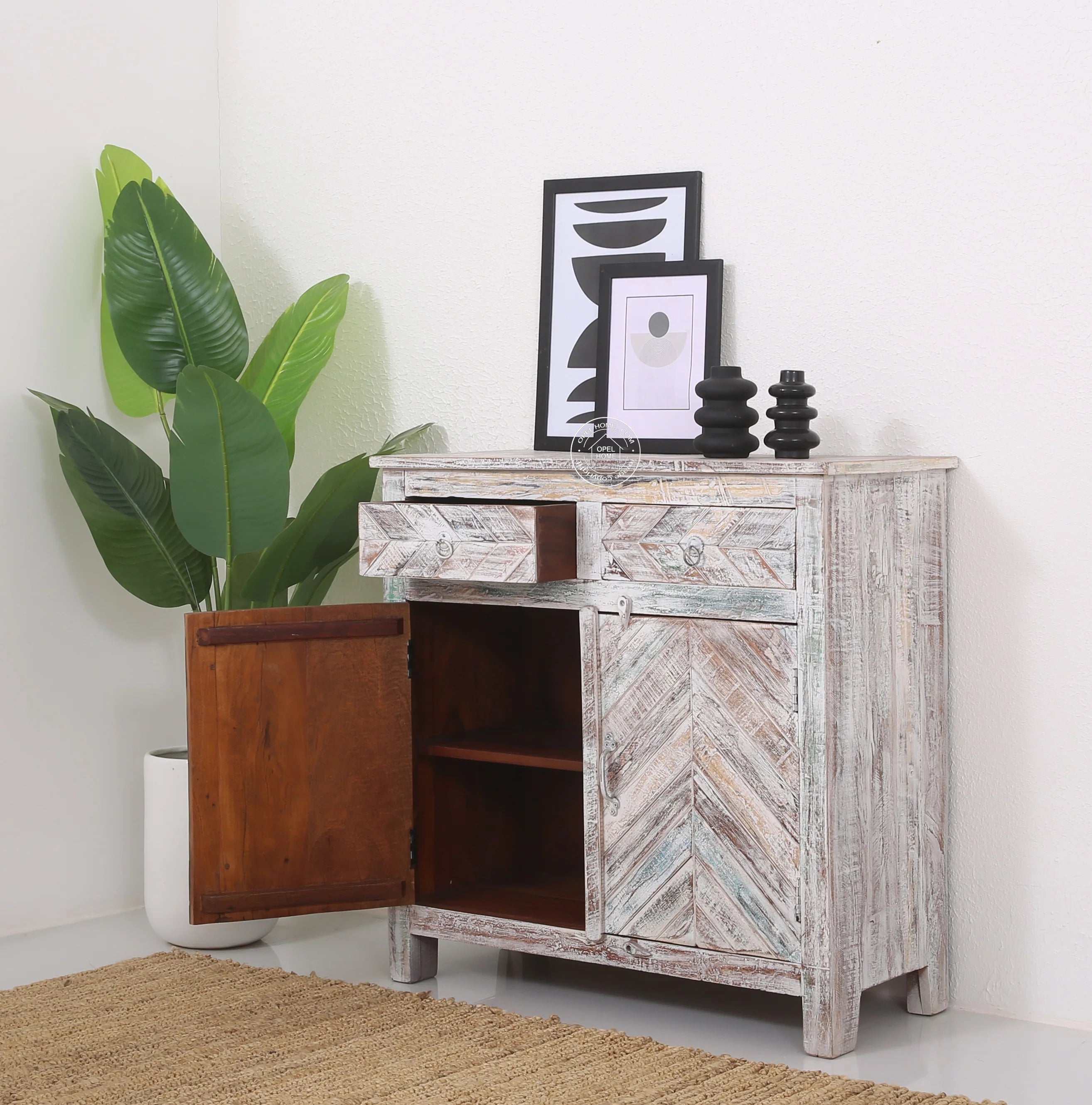 Herrin old wood 2 door 2 drawer cabinet & Sideboard