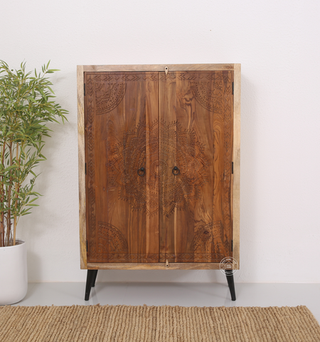 Cary wooden 2 door Cabinet