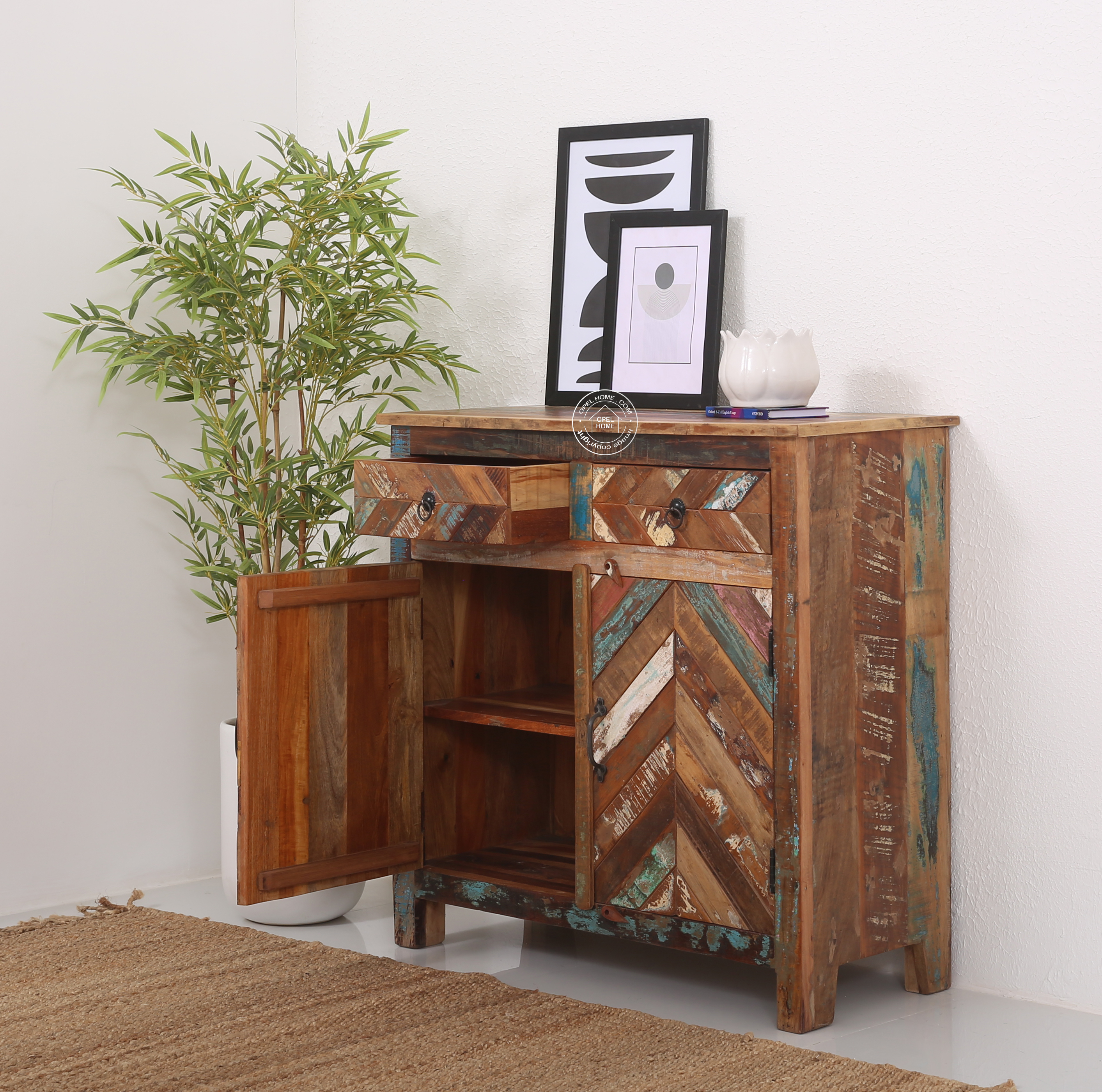 Herrin old wood 2 door 2 drawer cabinet & Sideboard