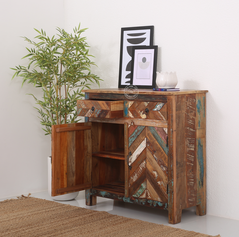 Herrin old wood 2 door 2 drawer cabinet & Sideboard