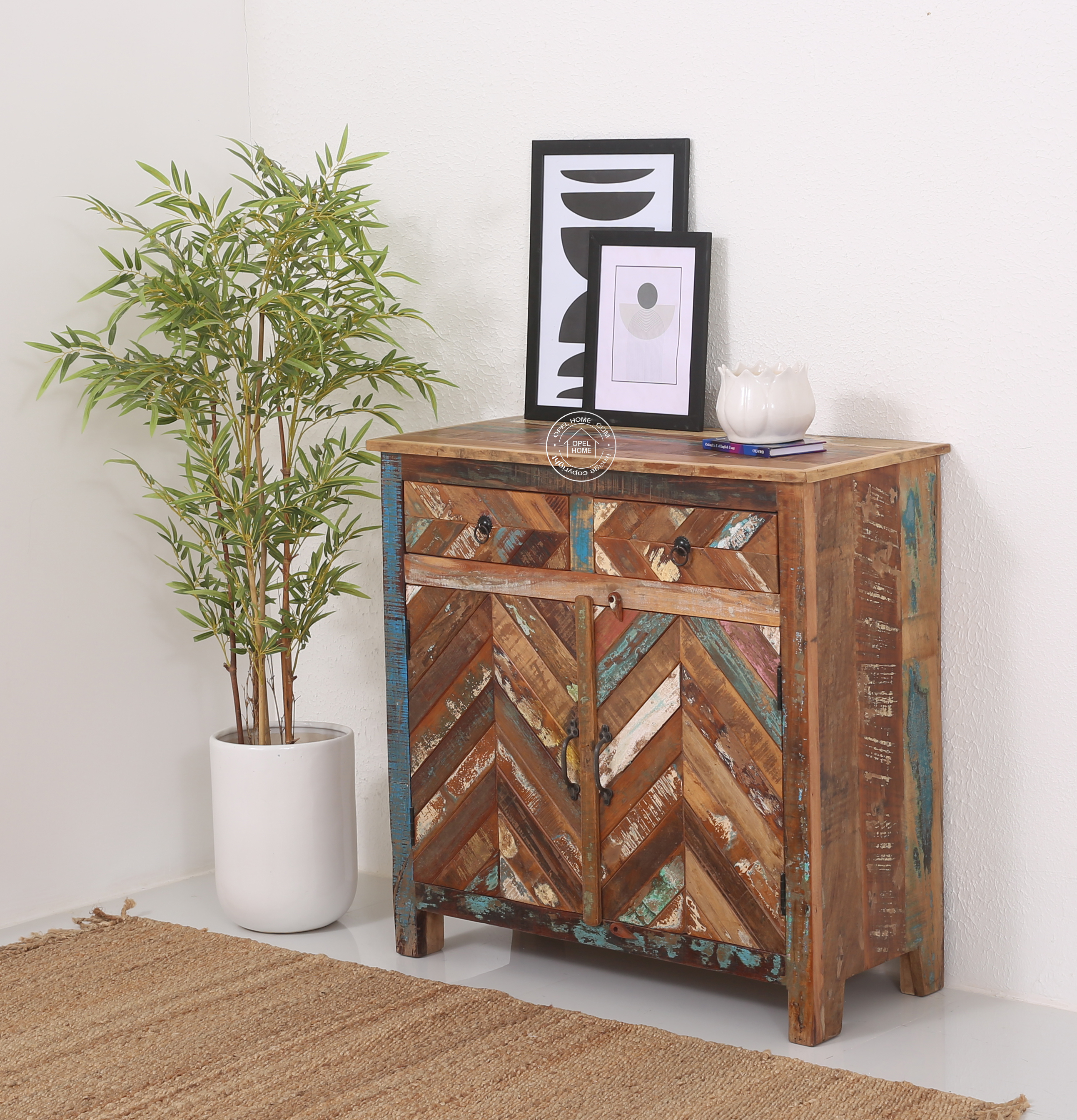 Herrin old wood 2 door 2 drawer cabinet & Sideboard