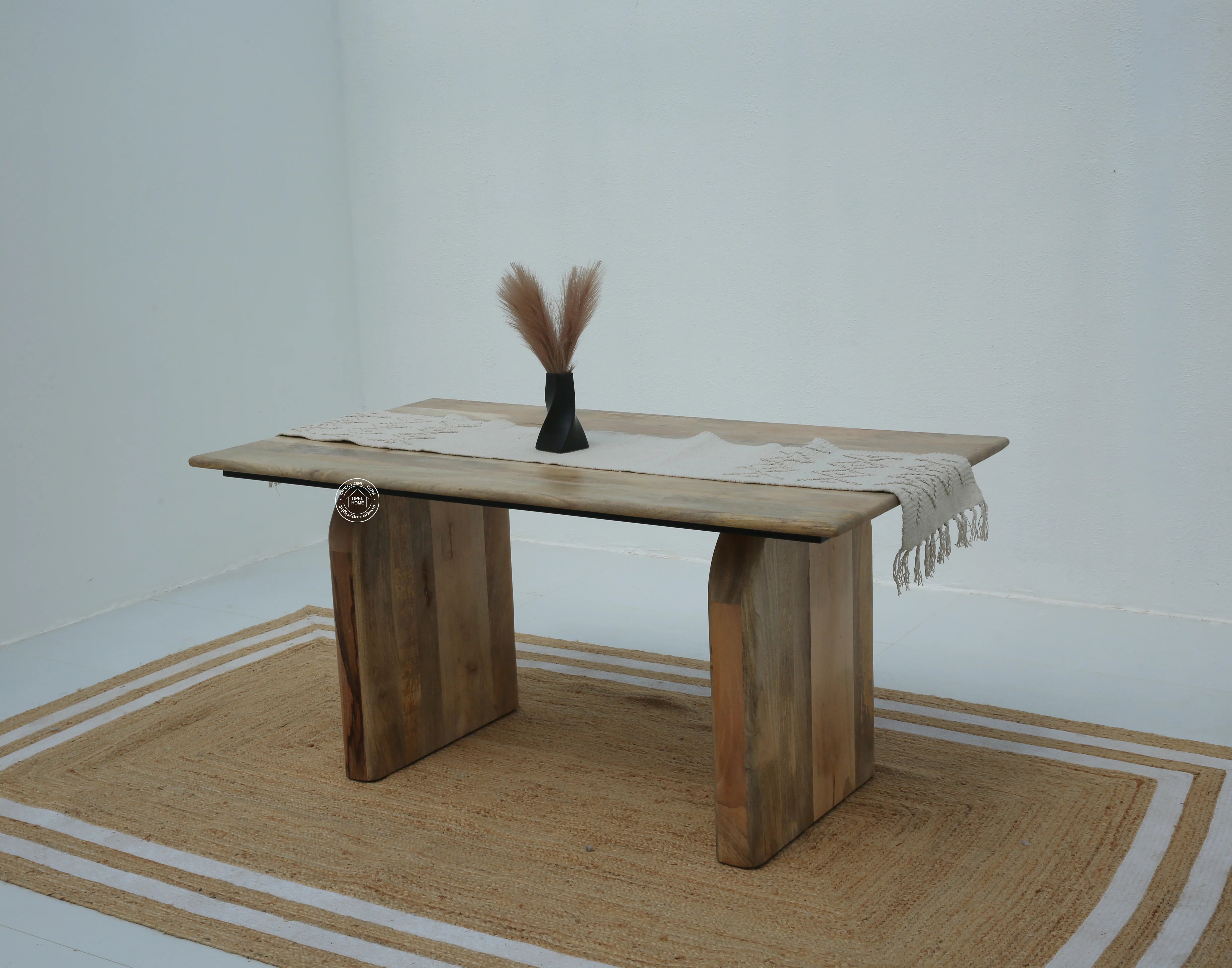 Urban Wooden Dining Table –  Multiple Sizes (Only Table) | Opelhome UAE