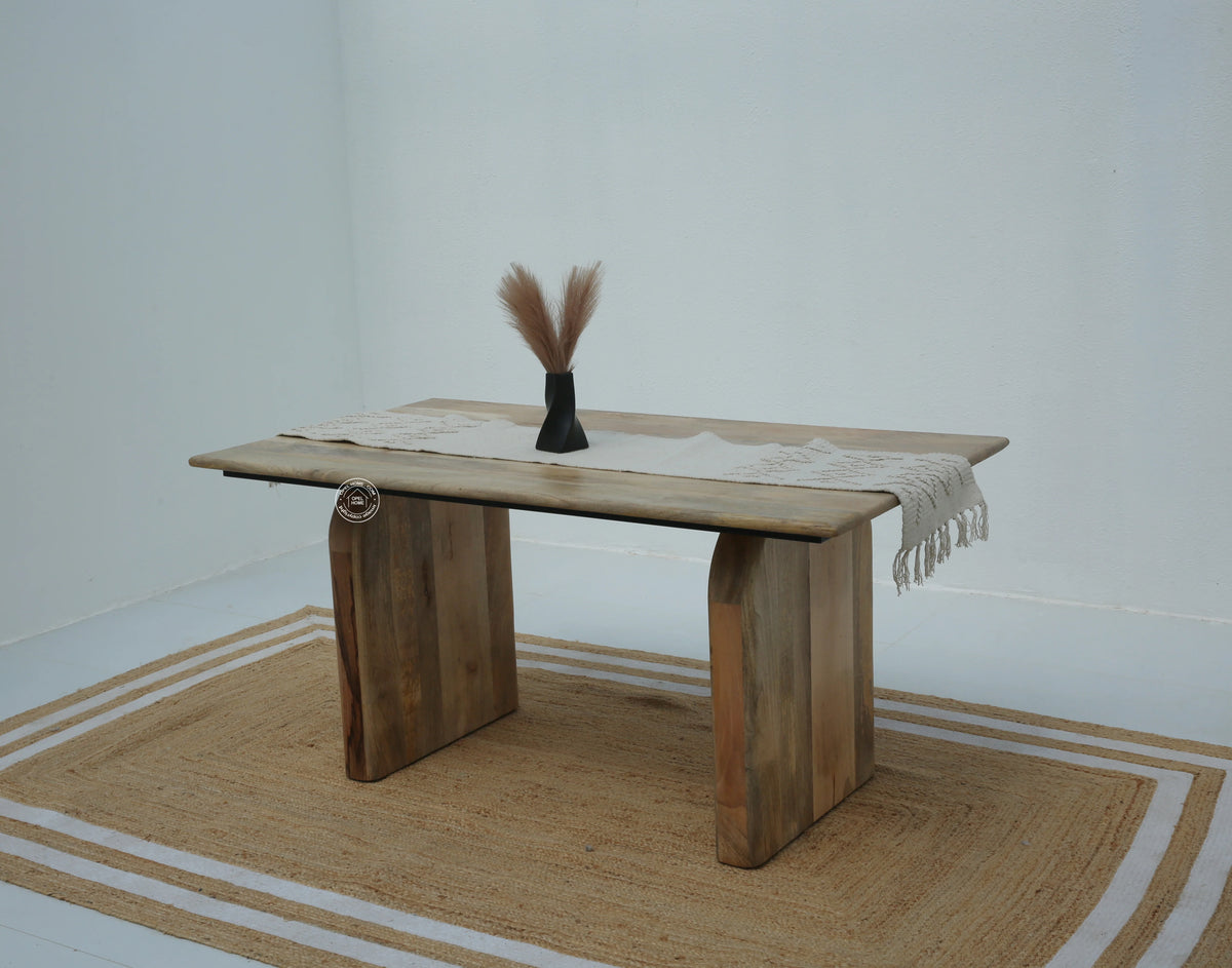 Urban Wooden Dining Table –  Multiple Sizes (Only Table) | Opelhome UAE