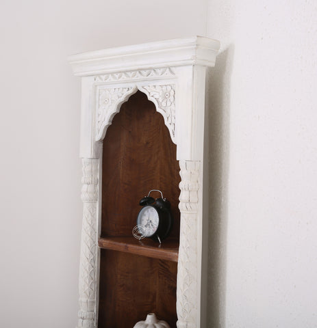 Aspa Shelf Unit – Solid Mango Wood, 180 cm | Opelhome UAE